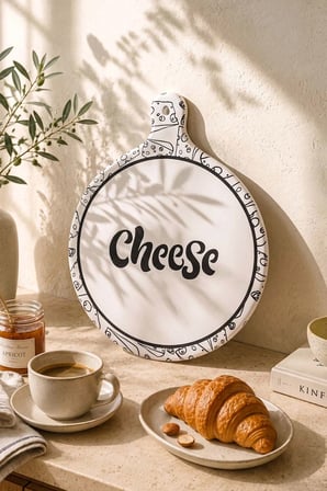 Cheese Keraart Peynir Sunum Tabağı 26 cm