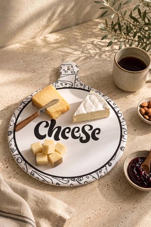 Cheese Keraart Peynir Sunum Tabağı 26 cm
