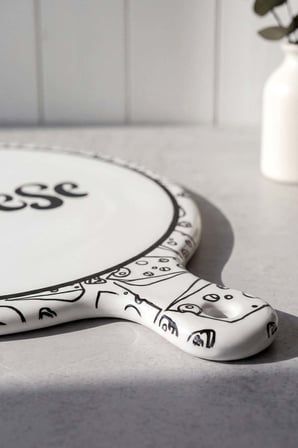 Cheese Keraart Peynir Sunum Tabağı 26 cm
