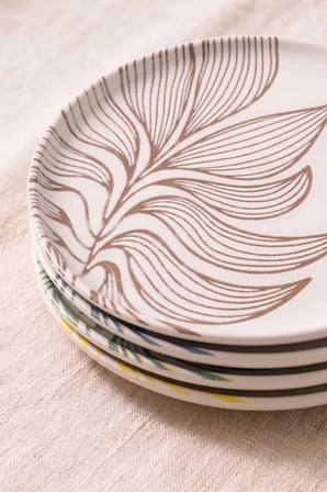 Leaf Harmony Nordic 4'lü Pasta & Sunum Tabağı 22 cm