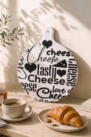 Cheese Keraart Tasty Peynir Sunum Tabağı 26 cm