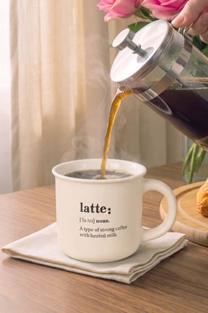 Latte Mottolu Lory Porselen Kupa 380 ml