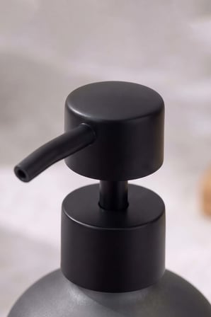 Siyah Cam 2'li Sıvı Sabunluk & Diş Fırçalık Seti