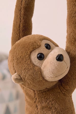 Camel Elleri Yapışabilen Maymun Peluş Oyuncak