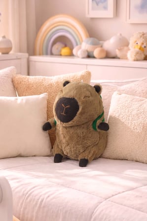 Capybara Figürlü Peluş Oyuncak