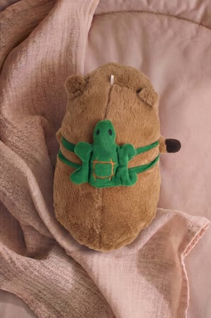 Capybara Figürlü Peluş Oyuncak