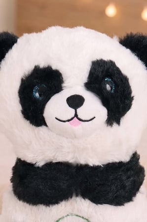 Nefes Alan Sevimli Panda Peluş Oyuncak