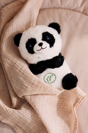 Nefes Alan Sevimli Panda Peluş Oyuncak