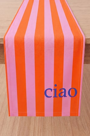 Ciao Baskılı Runner 40x140 cm