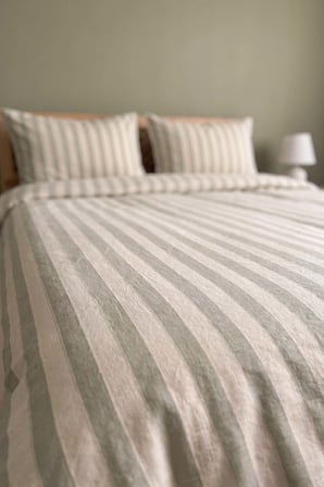 Green Wood %100 Pamuklu Çift Kişilik Nevresim Takımı - 4 Parça