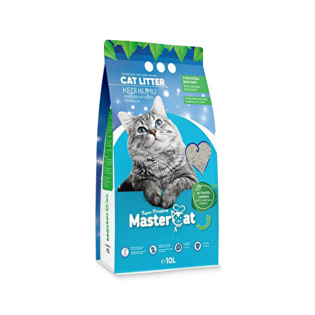 Mastercat Premium Aktif Karbonlu Kedi Kumu 10L