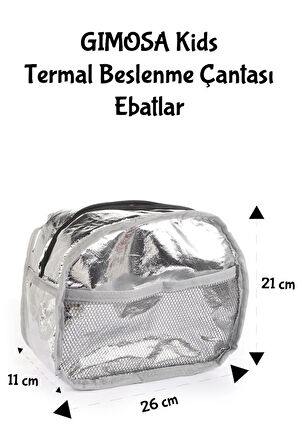Kids Isı Yalıtımlı Su Geçirmez Termal Çanta, Yemek Taşıma Çantası, Beslenme Çantası Anne Çocuk Bakım