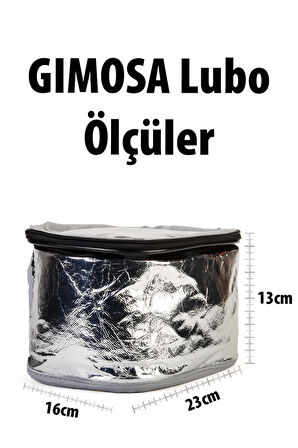 Lubo Su Geçirmez Termal Çanta, Beslenme Çantası, Yemek Taşıma Çantası, İlaç Taşıma Çantası