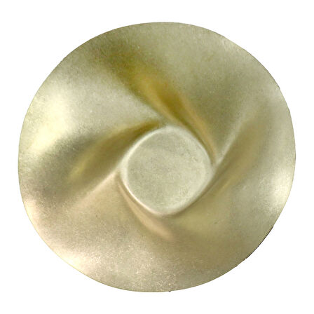 Açık Büfe Retro Sunum Tabağı Altın 30*9 Cm