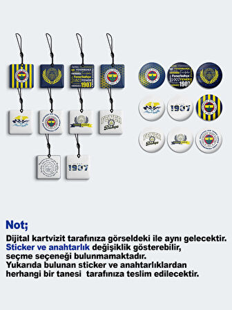 FB ÜÇLÜ DIJITAL KARTVIZIT PAKET NFC Q