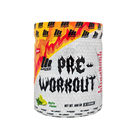 Mustang Nutrition Pre-workout 600 Gr - Mojito