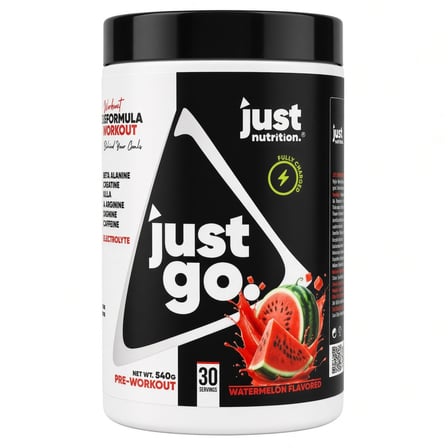 Just Nutrition Just Go Pre-Workout 540 Gr Karpuz Aromalı 30 Servis + Shaker + Protein Kahve Hediyeli