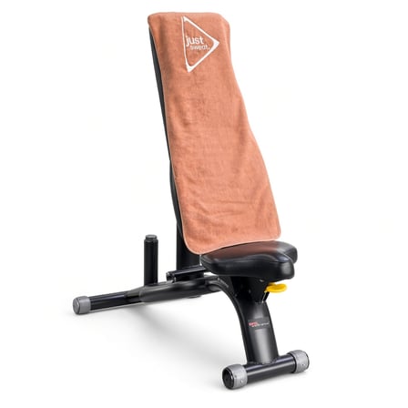 Just Sweat Kapüşonlu Fermuarlı Cepli Spor Havlusu Fitness Antrenman Havlusu