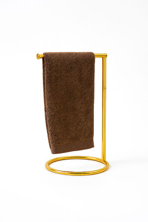 Gold Renk Metal Dikey Havluluk Paslanmaz | Tezgah Üstü Modern Banyo Organizer, Çok amaçlı, Düzenleyici, Organizer 