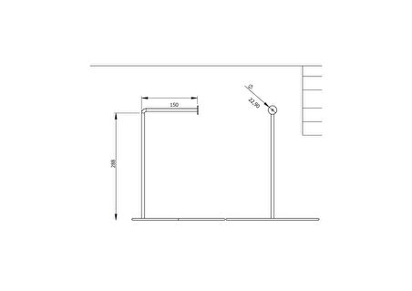 Silver Renk Metal Dikey Havluluk Paslanmaz | Tezgah Üstü Modern Banyo, Mutfak Organizer, Çok Amaçlı