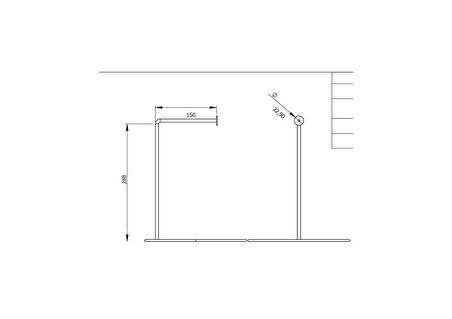 Siyah Renk Metal Dikey Havluluk Paslanmaz | Tezgah Üstü Modern Banyo, Mutfak Organizer, Çok Amaçlı