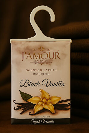 Black Vanilla (Siyah Vanilya) Askılı Dolap ve Çekmece Kokusu
