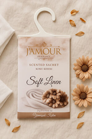 Soft Linen (Yumuşak Keten) Askılı Dolap ve Çekmece Kokusu