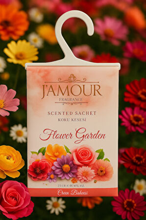Flower Garden (Çiçek Bahçesi) Askılı Dolap ve Çekmece Kokusu