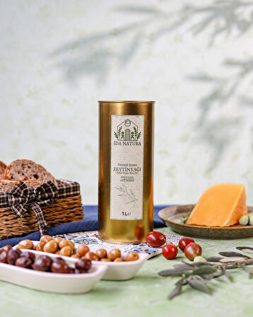 İda Natura Soğuk Sıkım Naturel Sızma Zeytinyağı