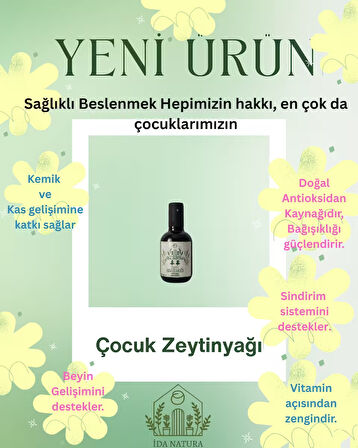 İda Natura Anne Bebek Çocuk Zeytinyağı