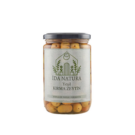 İda Natura Yeşil Kırma Zeytin