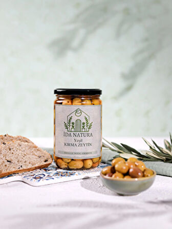 İda Natura Yeşil Kırma Zeytin