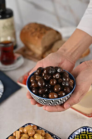 İda Natura Edremit Siyah Çevirme Zeytin Cam Ambalaj