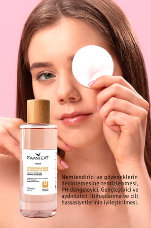 Aydınlatıcı Toner, Adaçayı Ekstraktlı Cilt PH Dengeleyici, Arındırıcı & Nemlendirici 250ml