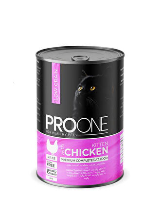 Pro One Kitten Tavuklu Yavru Kedi Konservesi 415 Gr (24 Adet)