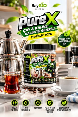 BayBİO Demlik Bardak Kahve Makinası Temizleyici