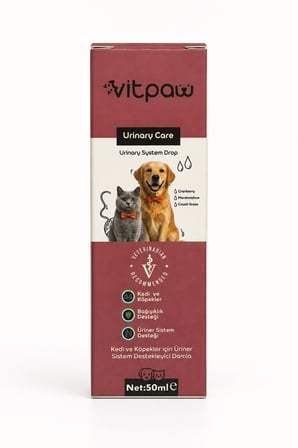 Urinary Care 50 ml Kedi ve Köpekler İçin Kızılcıklı Üriner Sağlık Desteği