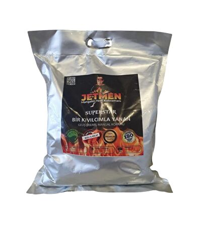 Jetmen Geliştirilmiş Mangal Kömürü 2 Kg