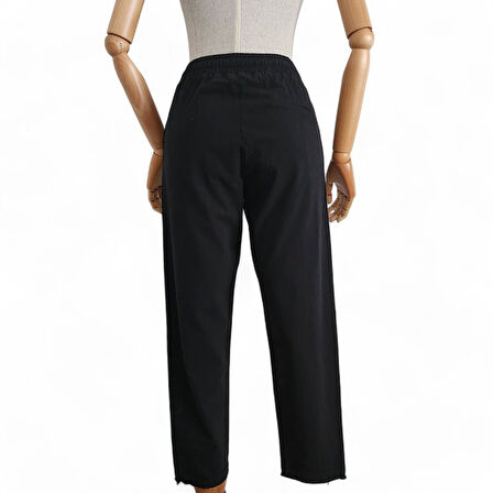 Foça Sahili Pantolon Siyah