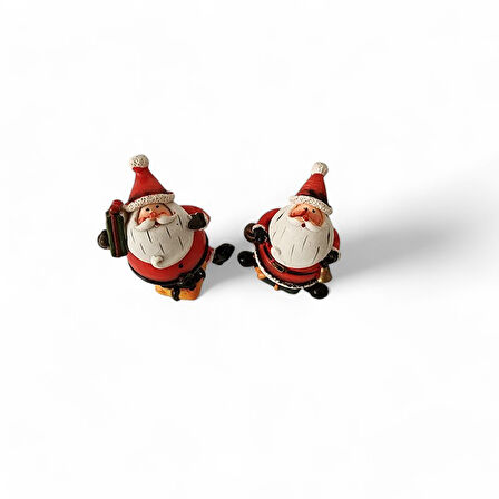 İkili Noel Baba 7x5,5 cm