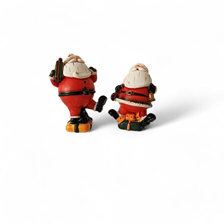 İkili Noel Baba 7x5,5 cm