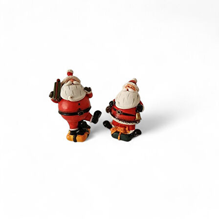İkili Noel Baba 7x5,5 cm