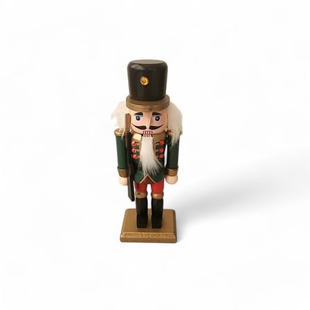 İngiliz Askeri 15 cm Siyah Şapkalı
