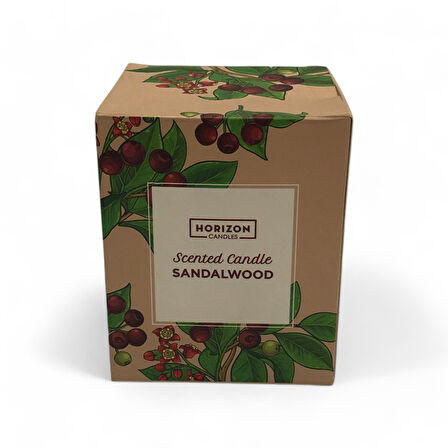 Bardak Mum Sandalwood