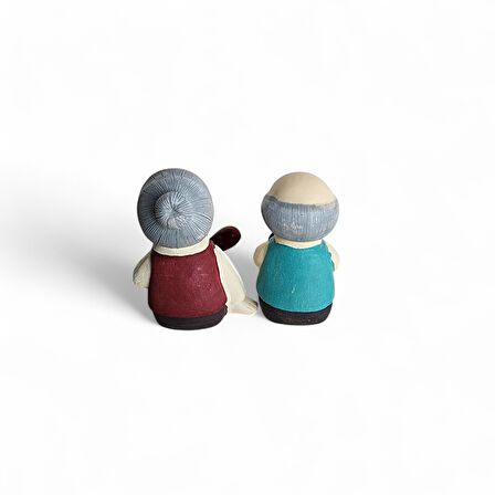 Dekoratif Biblo Dede ve Nine