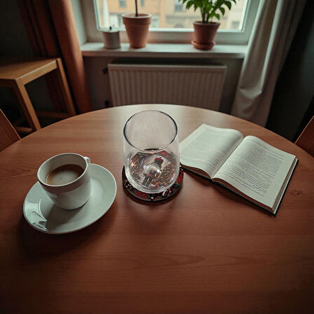 İngiliz Asker Yeni Yıl Bardak Altlığı 4 Adet