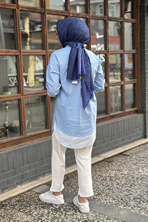 KAYRA Tunik KY-A24-81030 Mavi