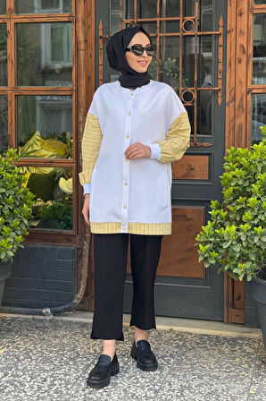 KAYRA Tunik KY-B25-81015 Beyaz