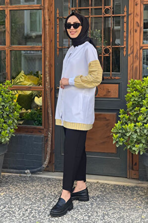 KAYRA Tunik KY-B25-81015 Beyaz