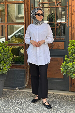 KAYRA Tunik KY-B25-81030 Beyaz